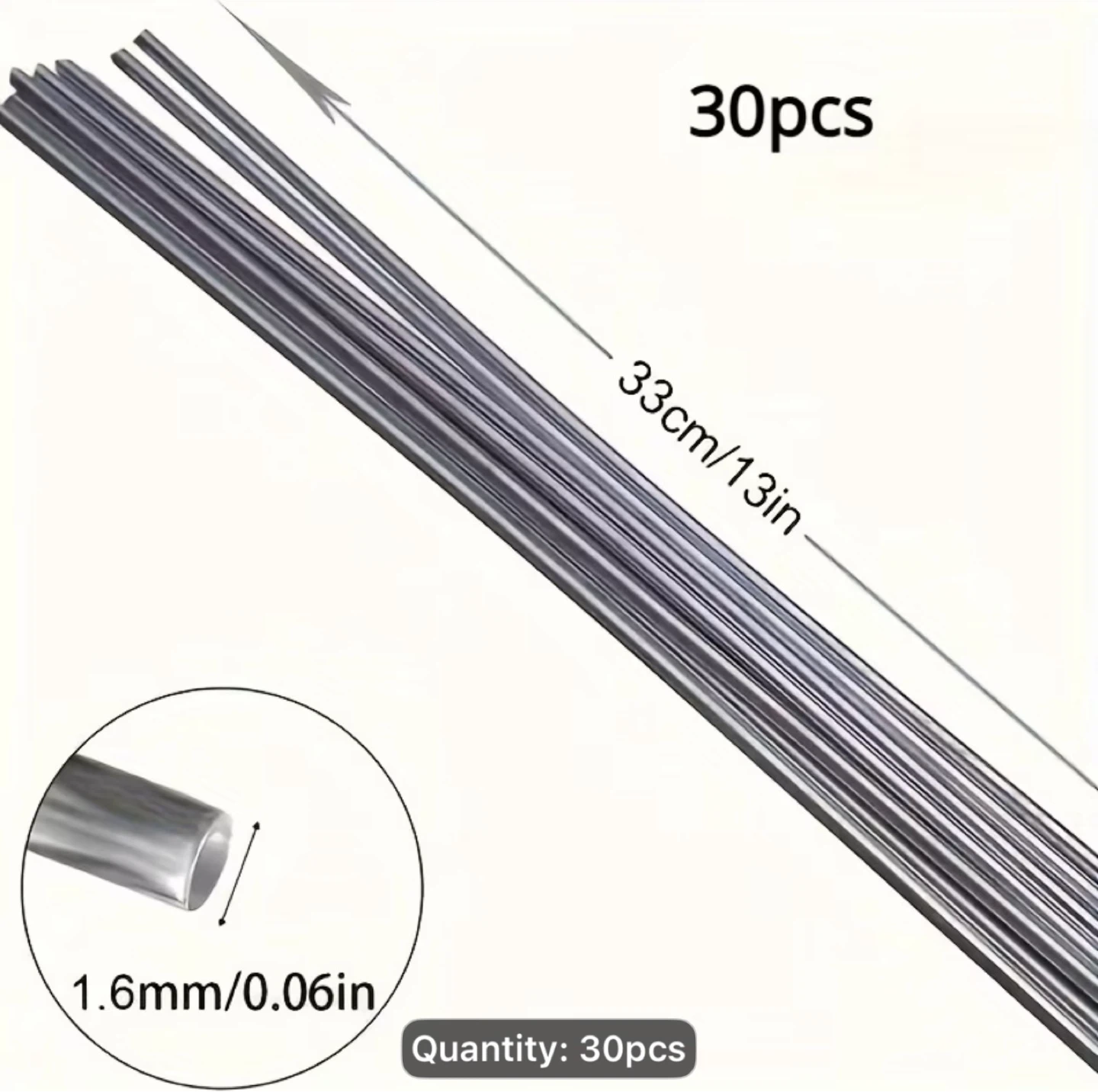 30pcs Welding Rods - Low Temperature Easy to Melt Welding Wire - photo 5