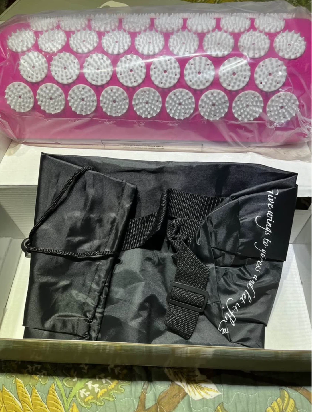 Bed of Nails Acupressure pillow - Pink - photo 2