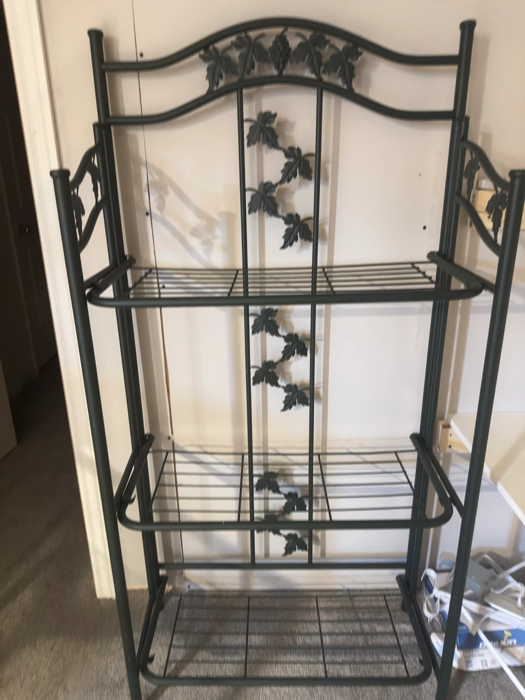 Decorative Metal Plant Stand Shelf