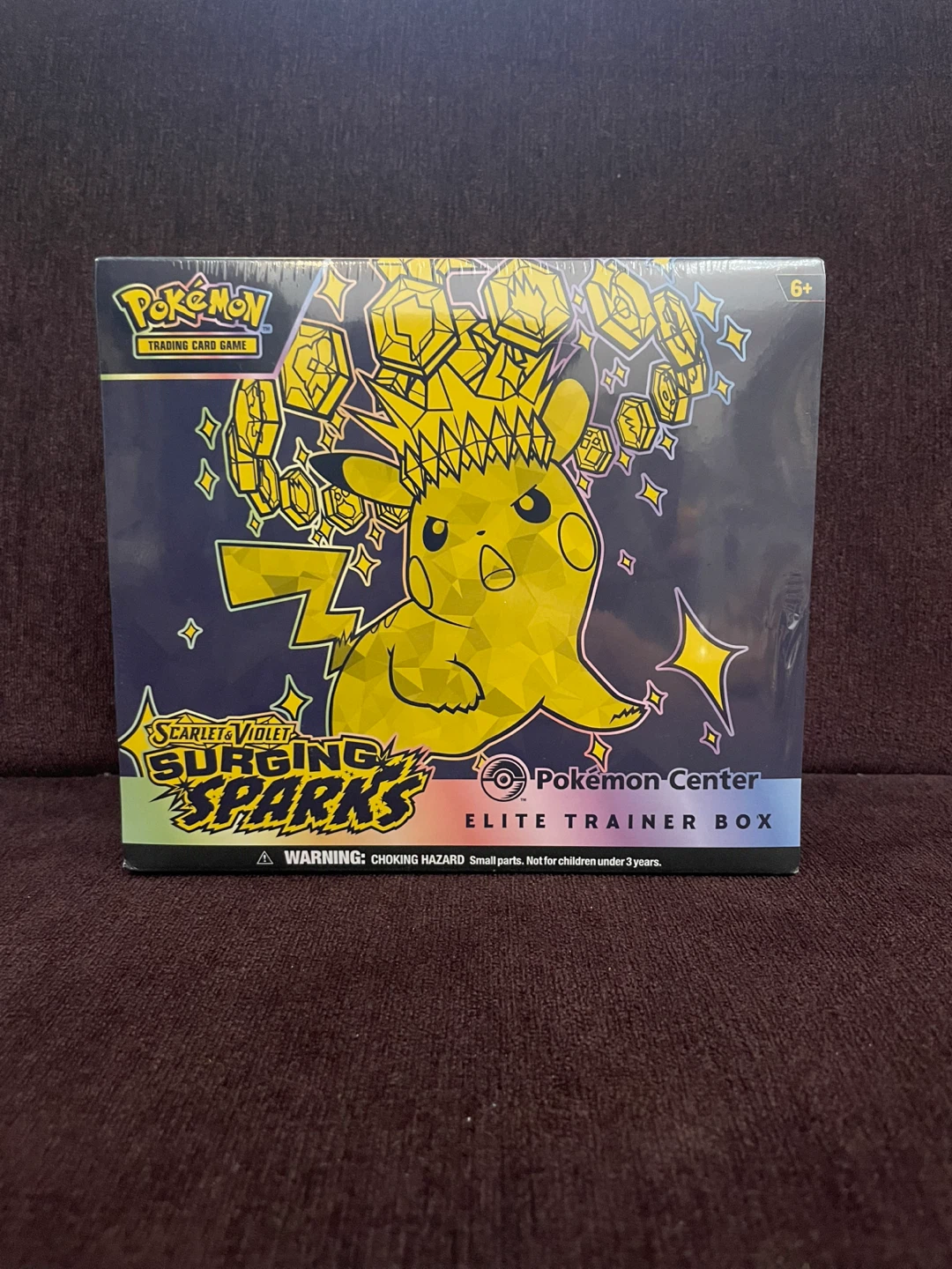 Pokemon Surging Sparks ETB Pokemon Center