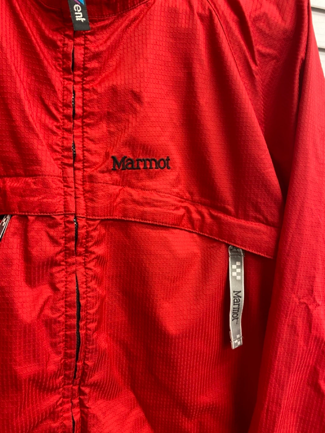 Marmot Red Windbreaker Jacket XL - photo 2