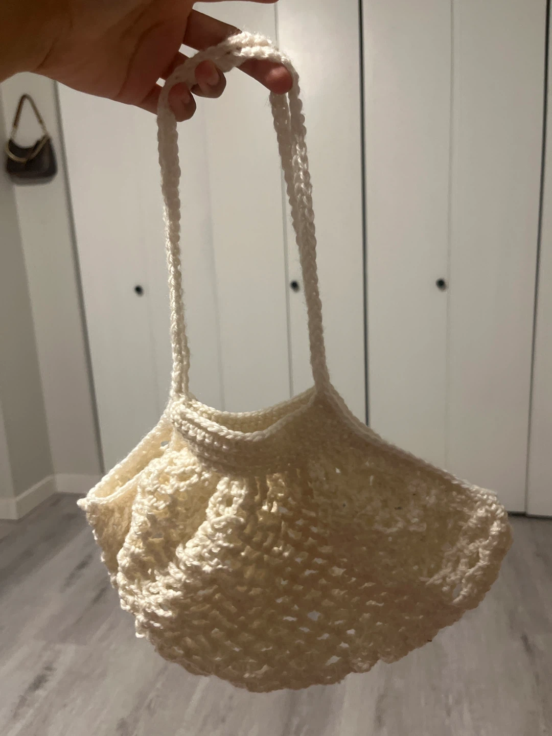 Mesh market crochet bag - photo 3
