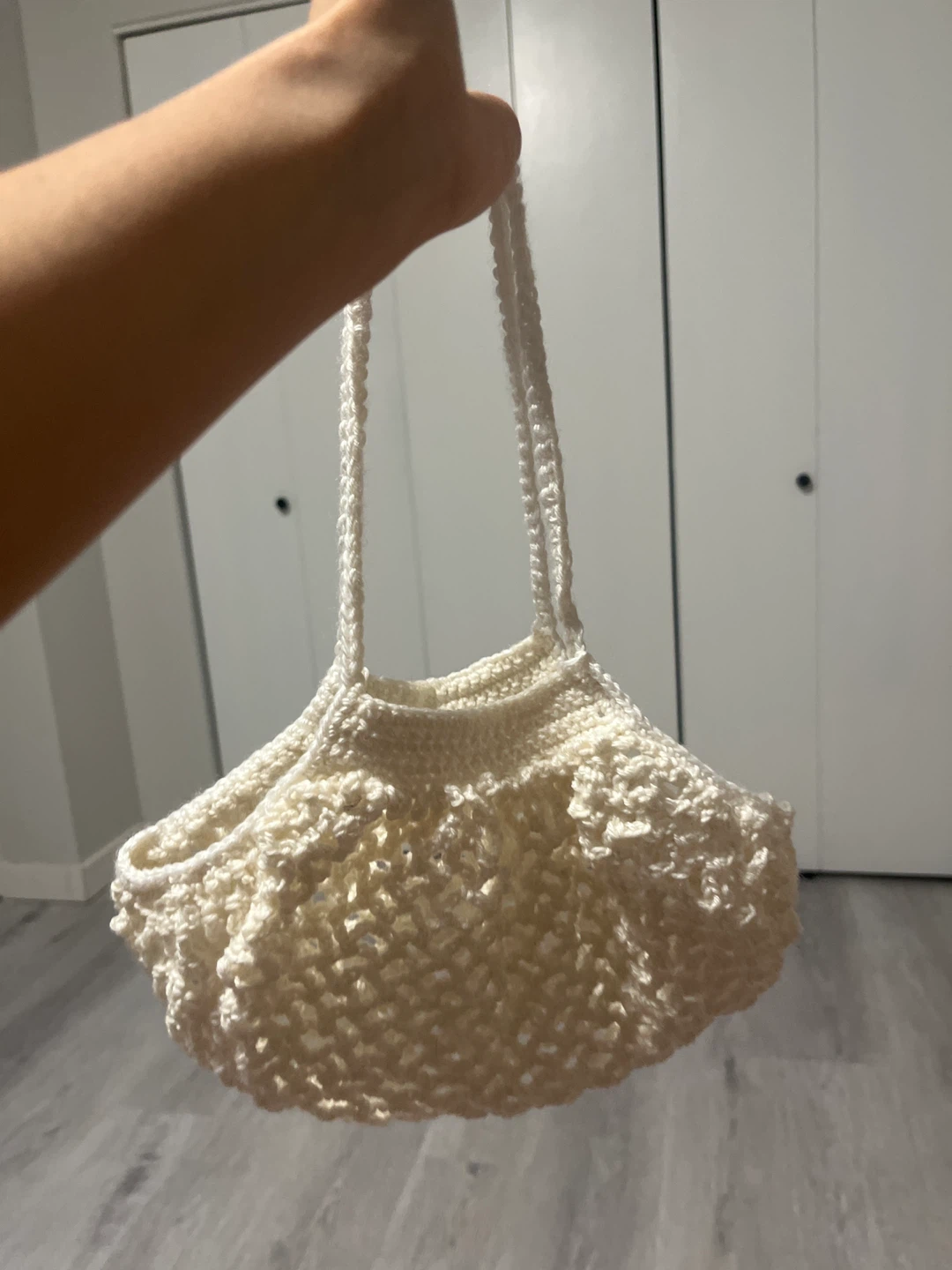 Mesh market crochet bag - photo 4
