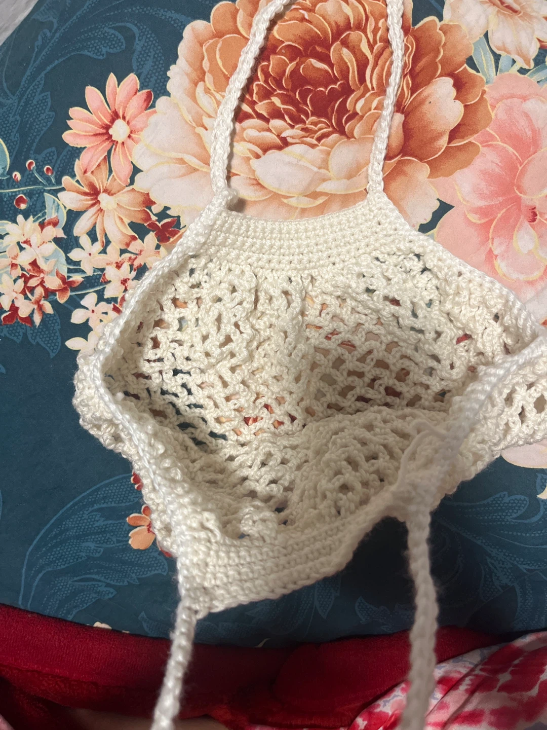 Mesh market crochet bag - photo 2