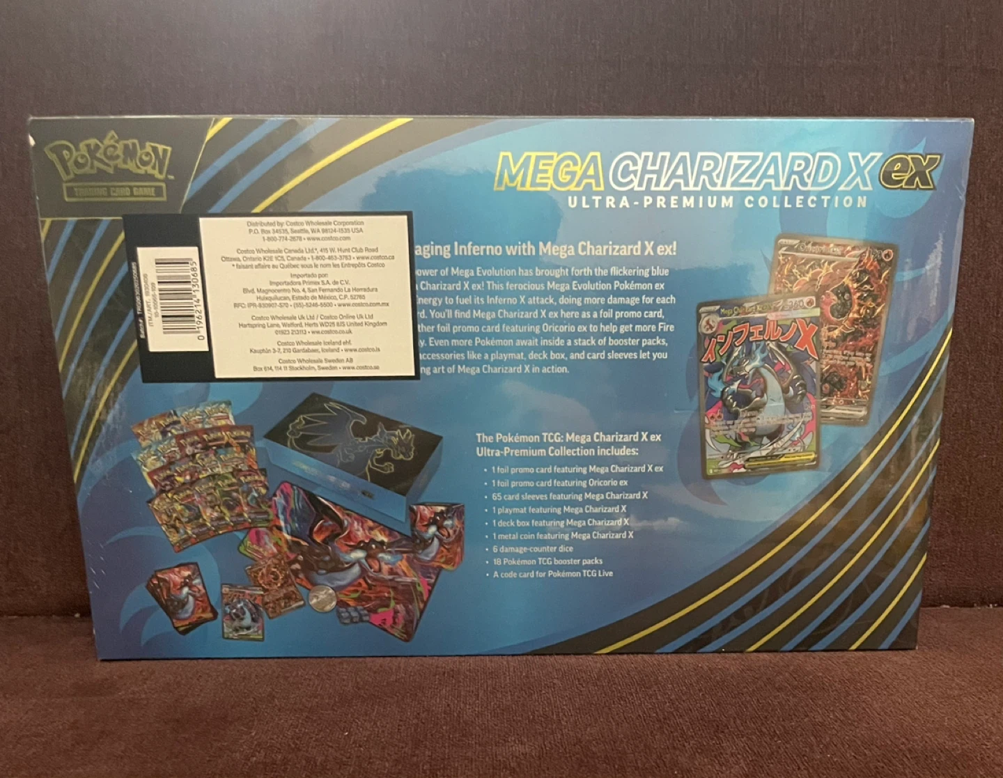 Pokemon Mega Charizard X EX UPC - photo 2