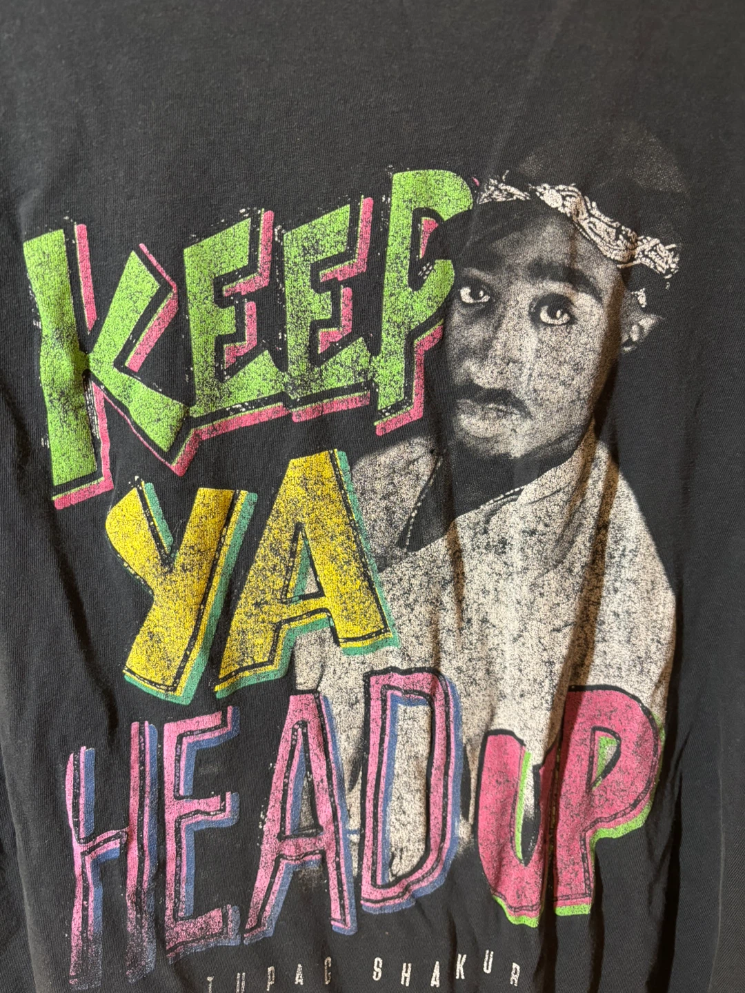 2Pac Keep Ya Head Up T-Shirt XL - photo 2