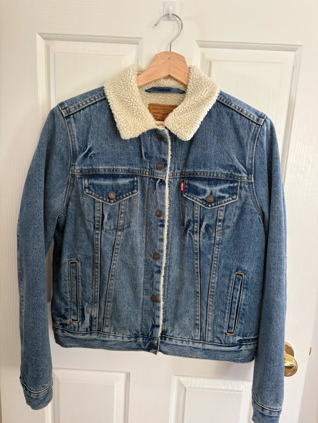 Levi Strauss & Co. Sherpa Lined Denim Jacket