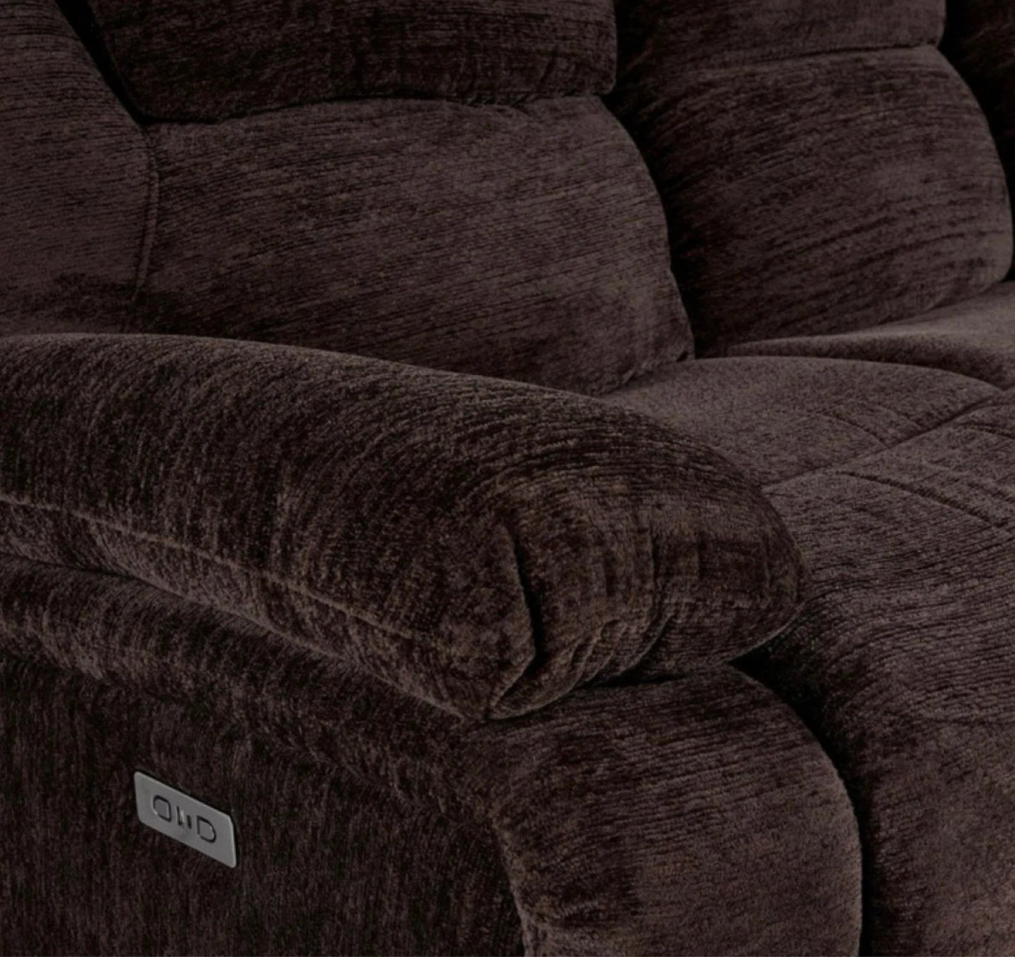 2 Brown Power Recliner Chair - photo 2