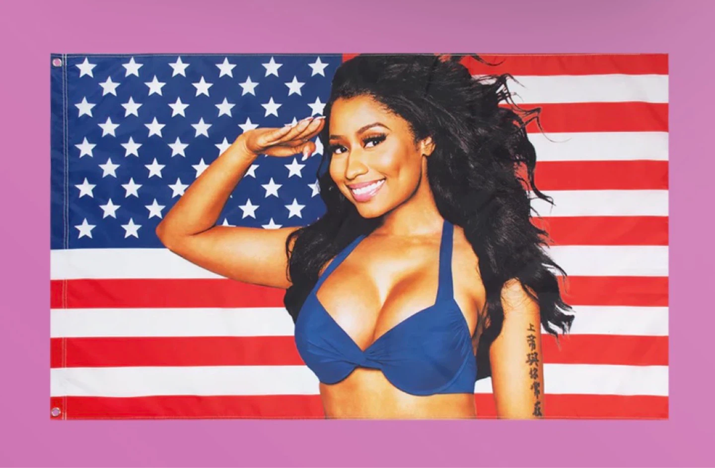 Nicki Minaj American Flag $10