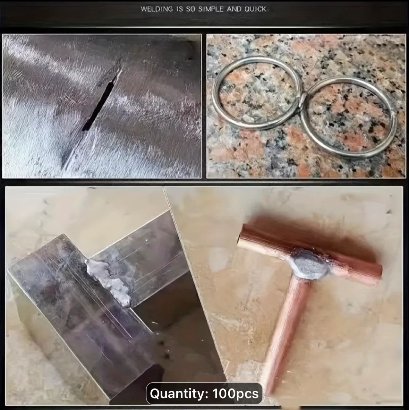100 Low Temperature Solder Rods for Metal Repair - photo 5