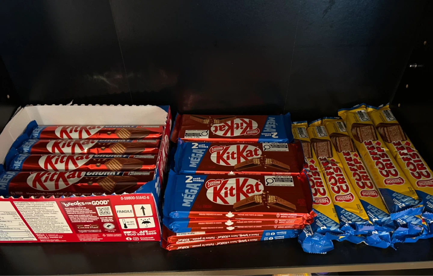 Snacks Nestle chocolate Bars