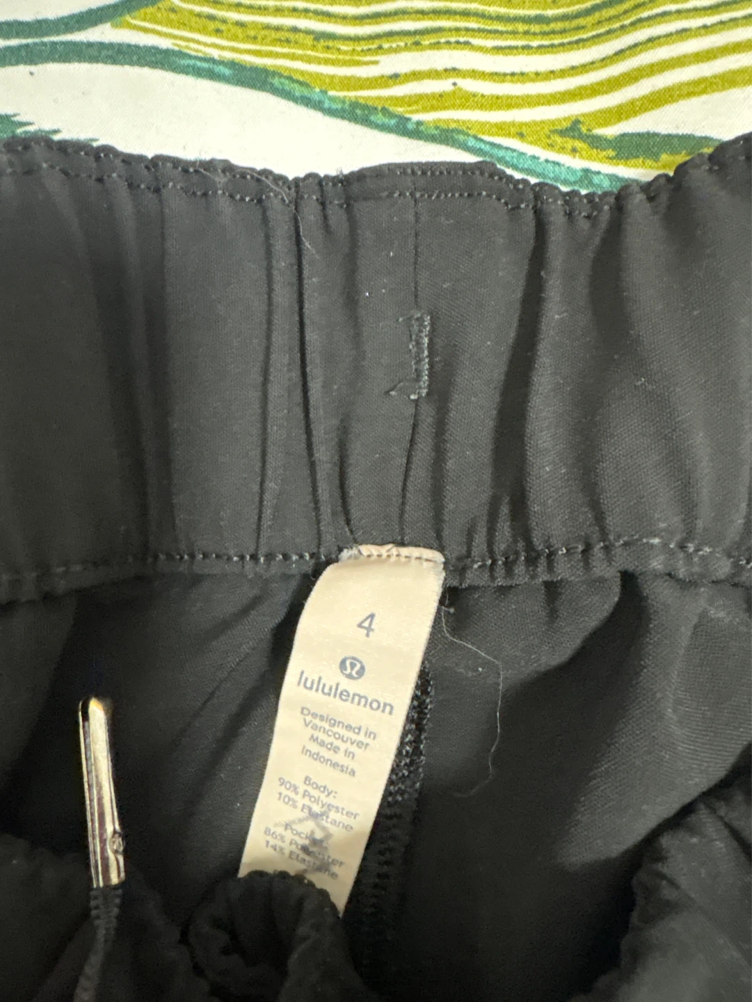 Lululemon Black Yoga Pants Size 4 - photo 2