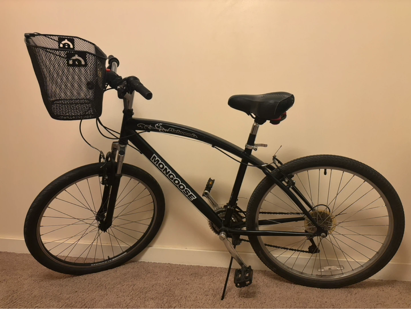 Mongoose Mountain Bike with Basket