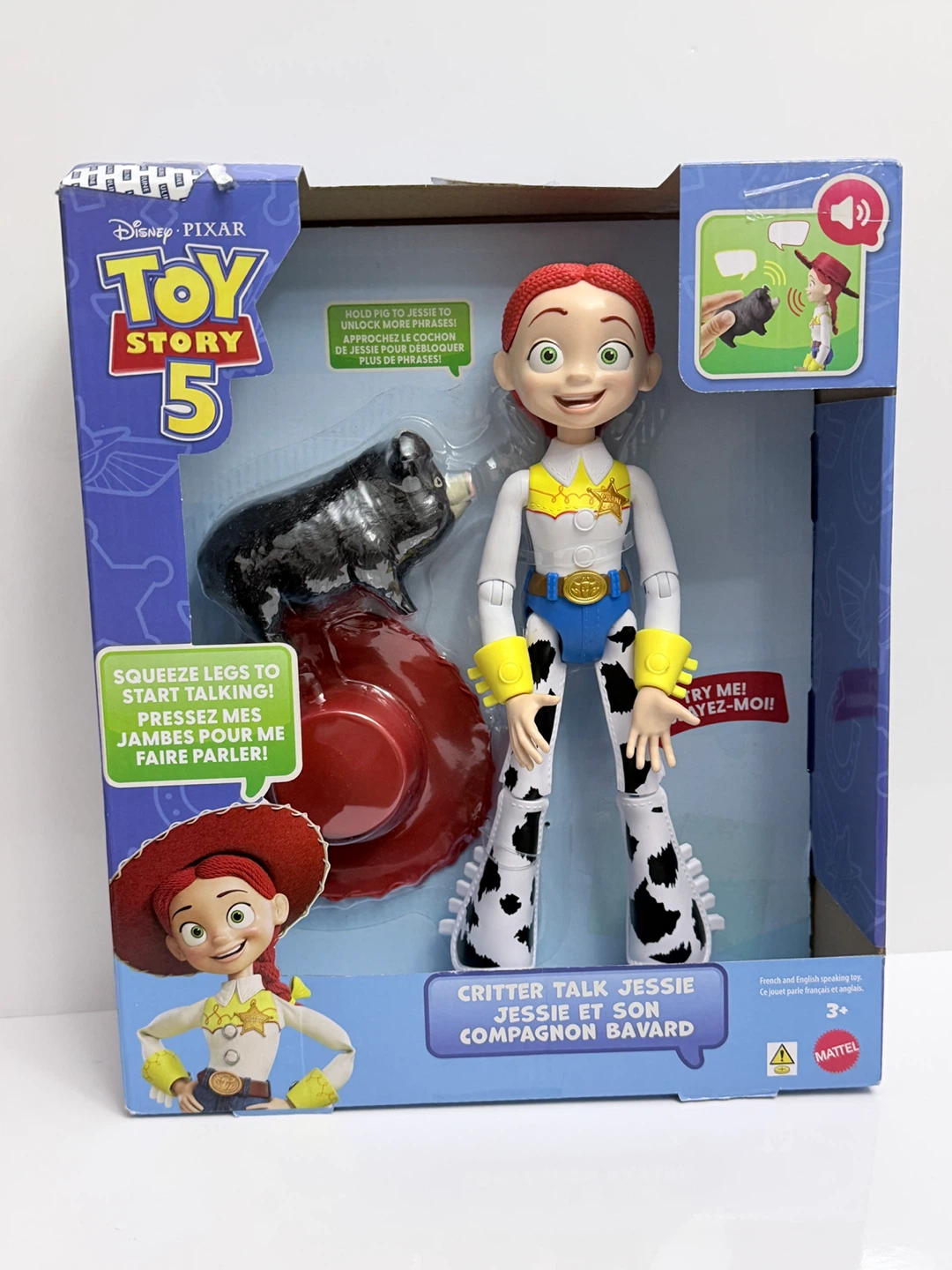Disney Pixar Toy Story 5 Jessie Critter Talk Doll