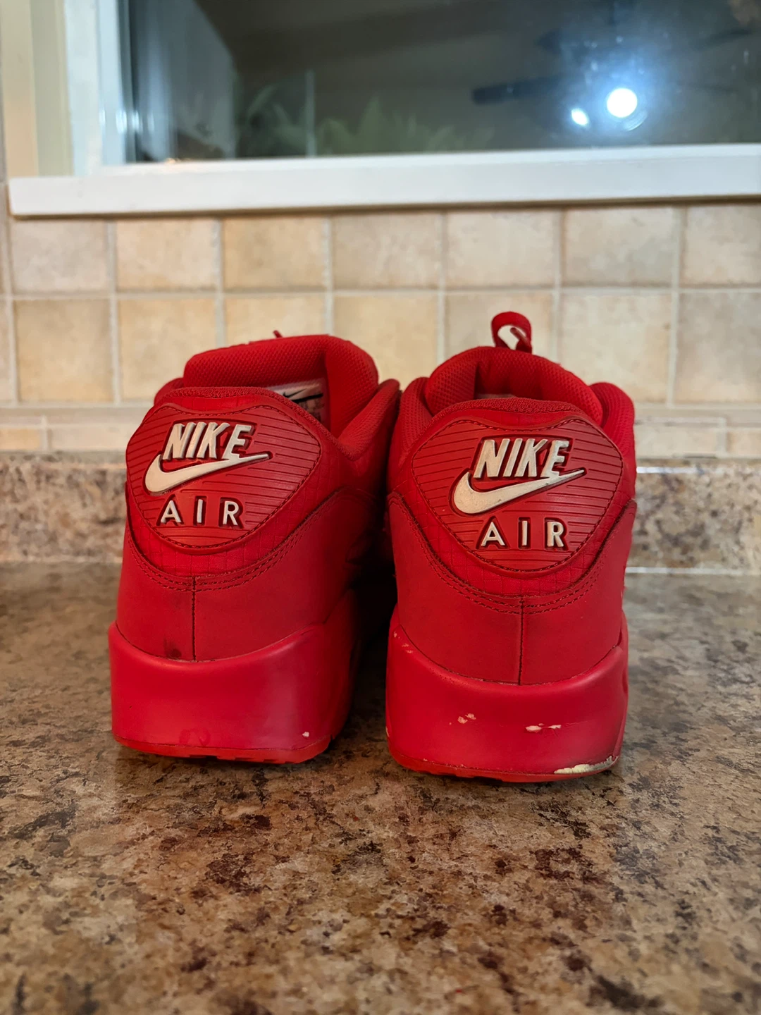 Nike Air Max 90 Red Sneakers - photo 2