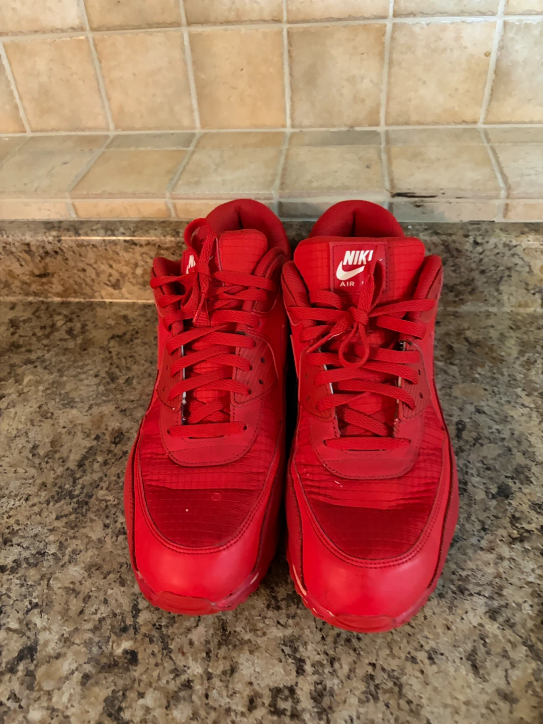 Nike Air Max 90 Red Sneakers - photo 4