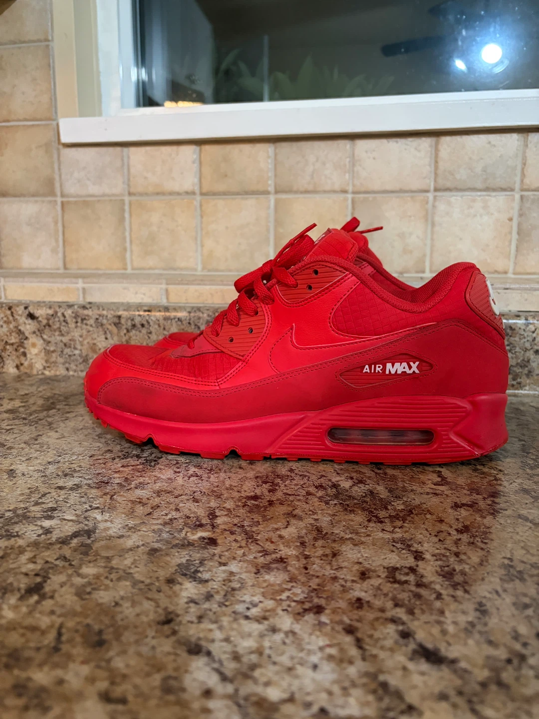 Nike Air Max 90 Red Sneakers - photo 3