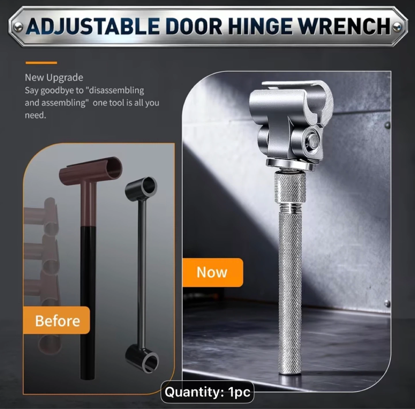 1pc Universal Door Hinge Adjustment Tool, Hinge Gap - photo 5