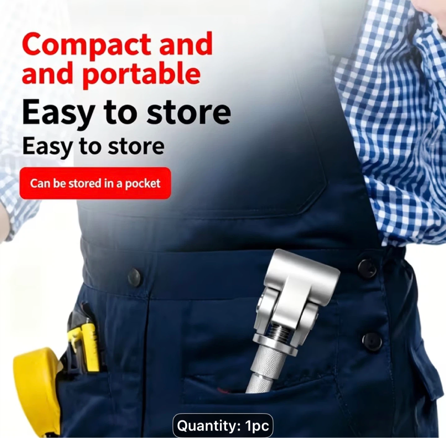 1pc Universal Door Hinge Adjustment Tool, Hinge Gap - photo 2