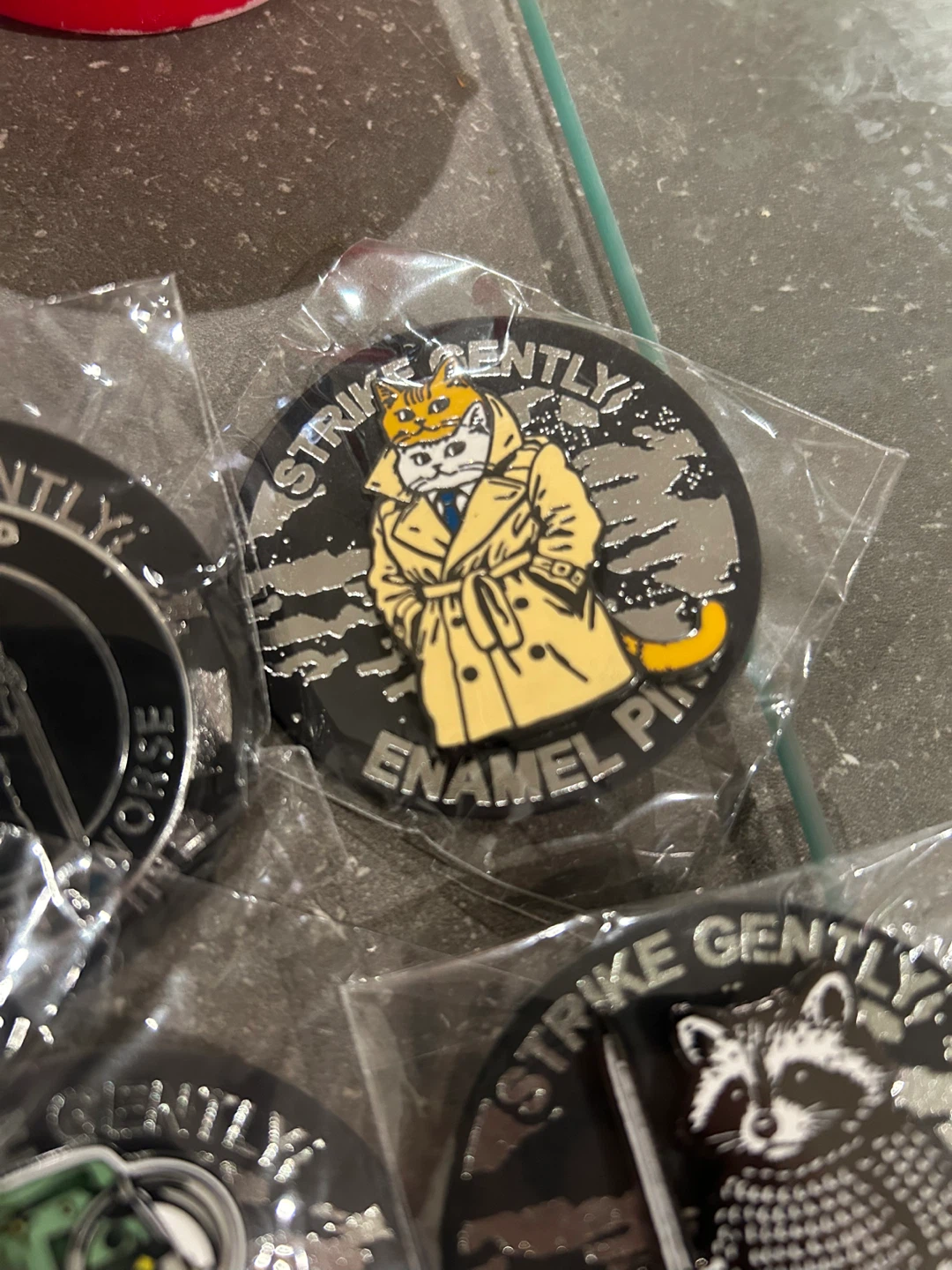 Four Hard Enamel Pins - photo 4