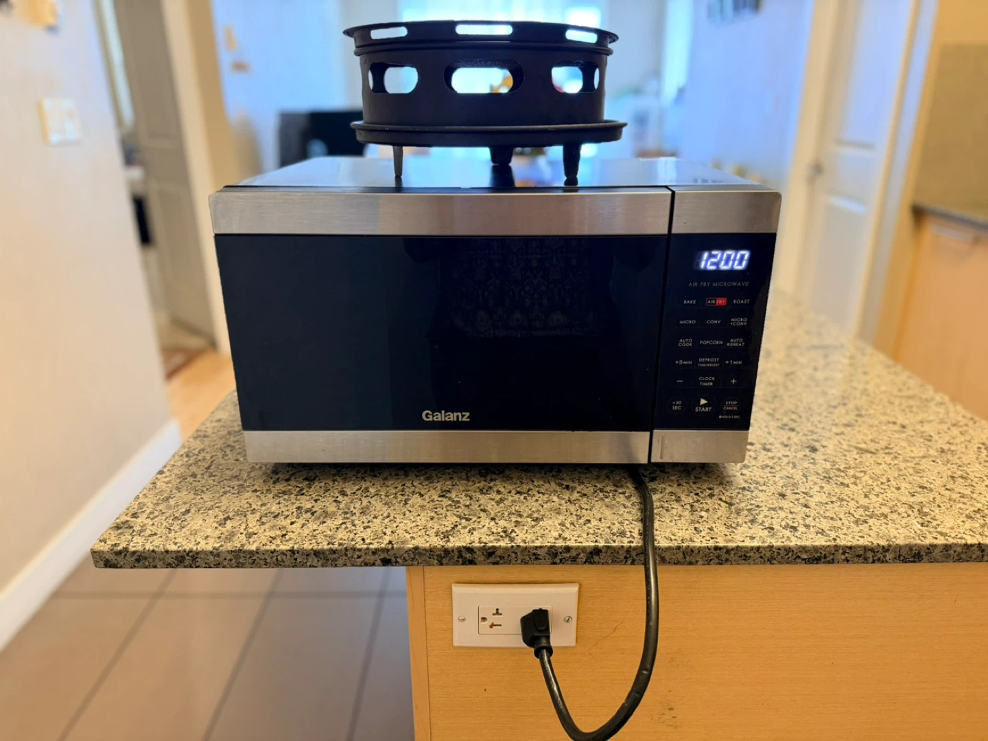 2-in-1 Microwave + Air Fryer (Galanz)