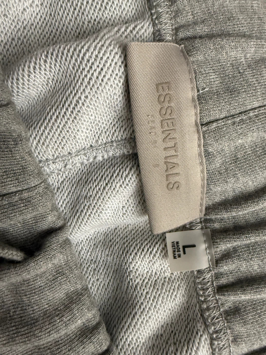Essentials Fear of God Sweatpants - Grey - Size L - photo 3