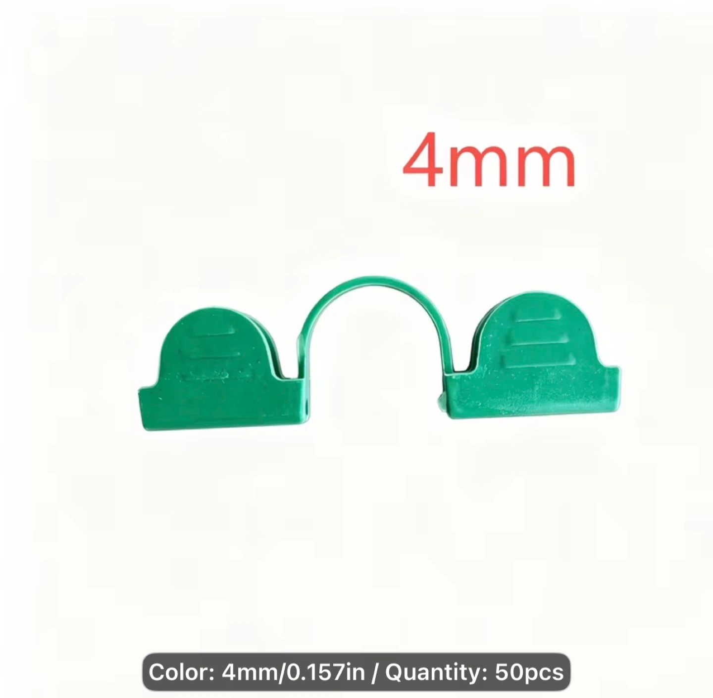 50pcs Plastic Greenhouse Clips - Suitable for Securing Plastic - photo 5