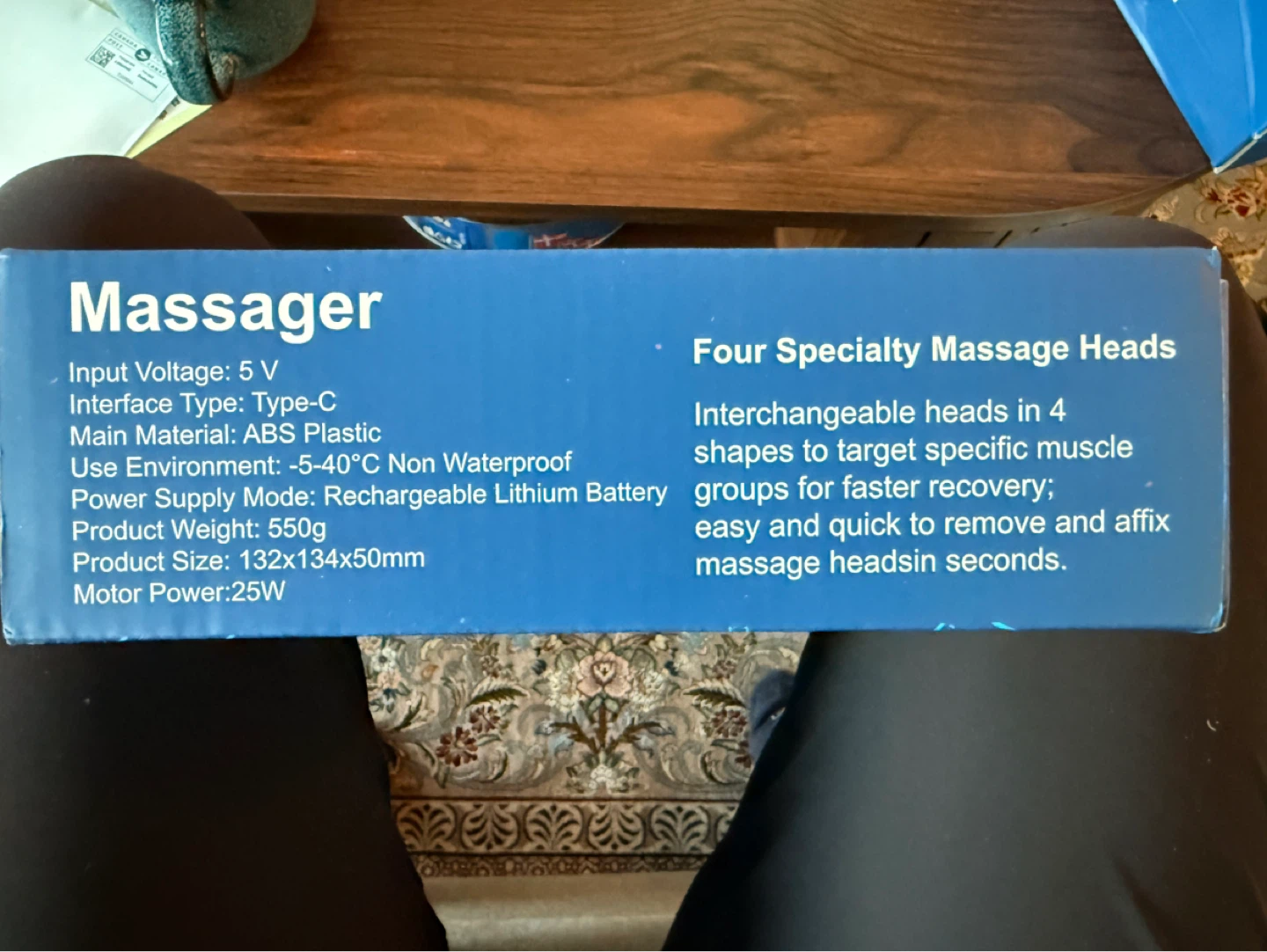 Antosun Massager massage gun - photo 4