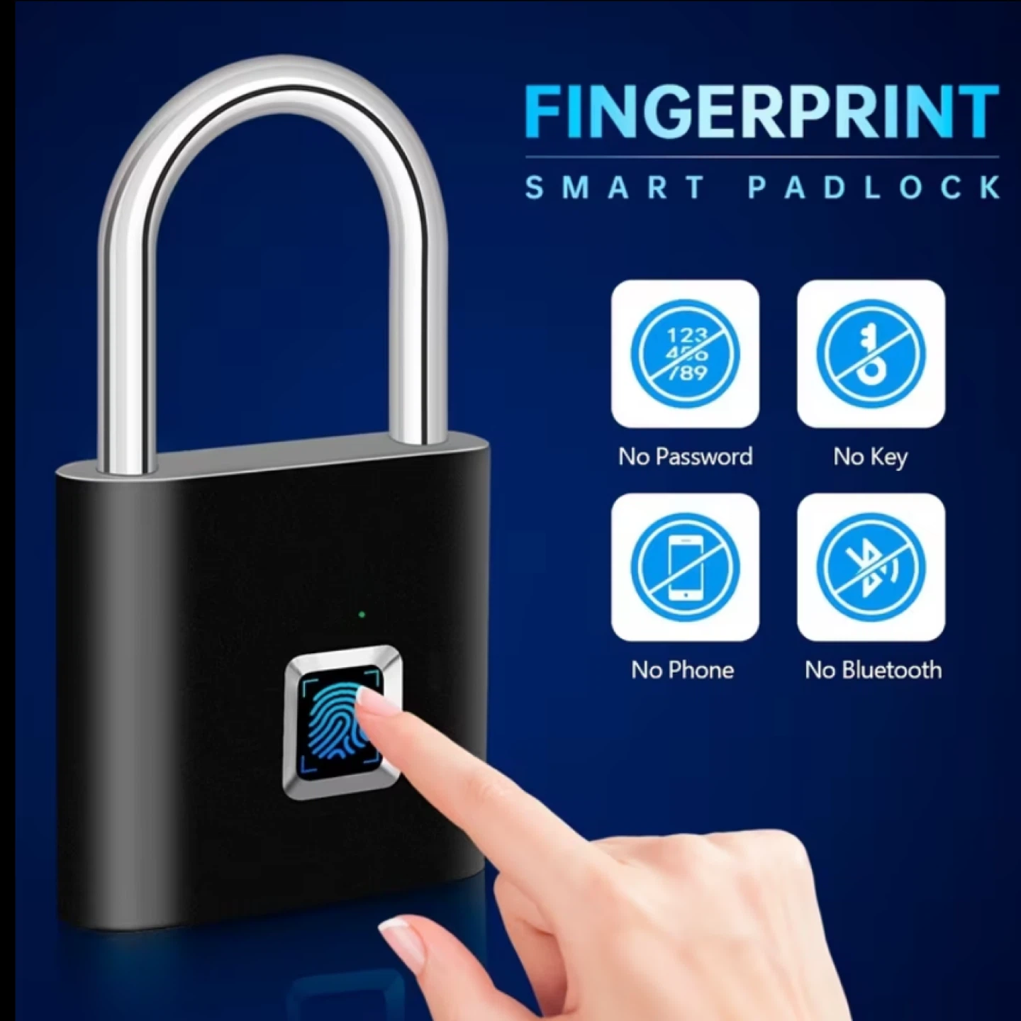 Fingerprint Smart Padlock
