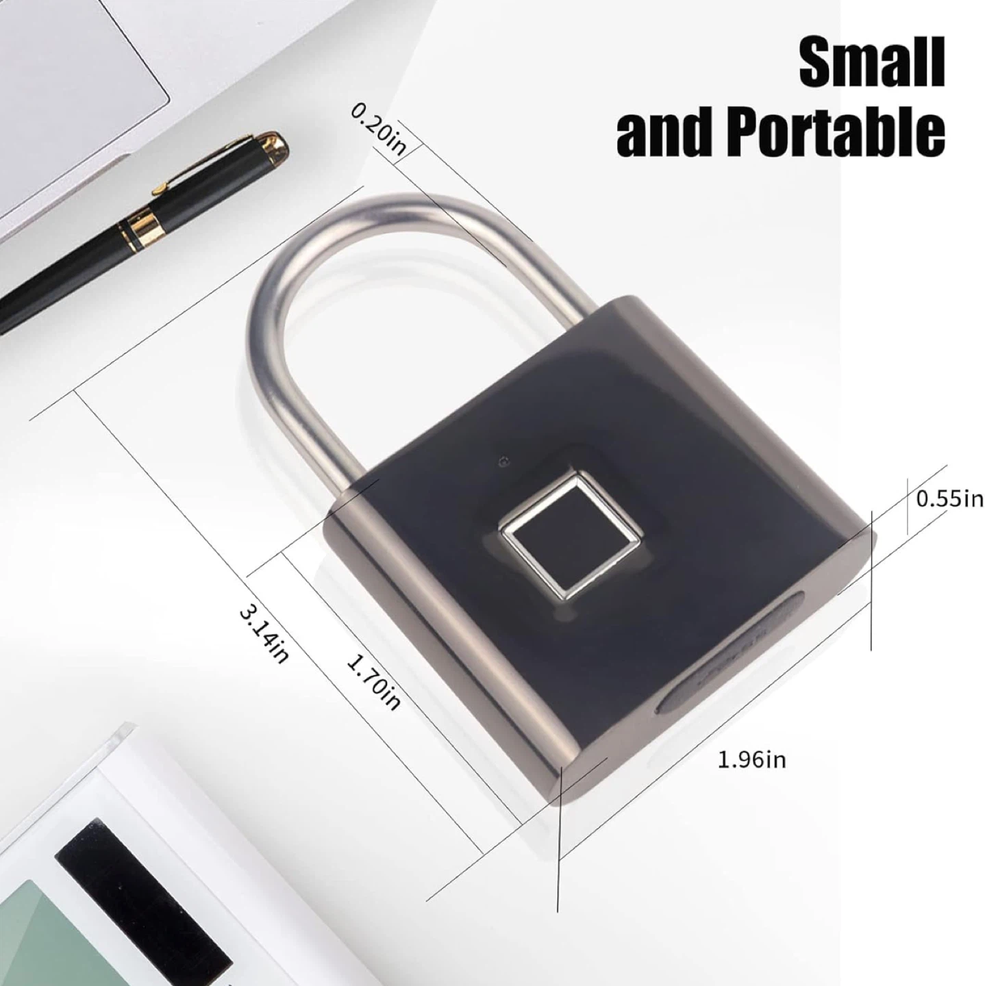 Fingerprint Smart Padlock - photo 3