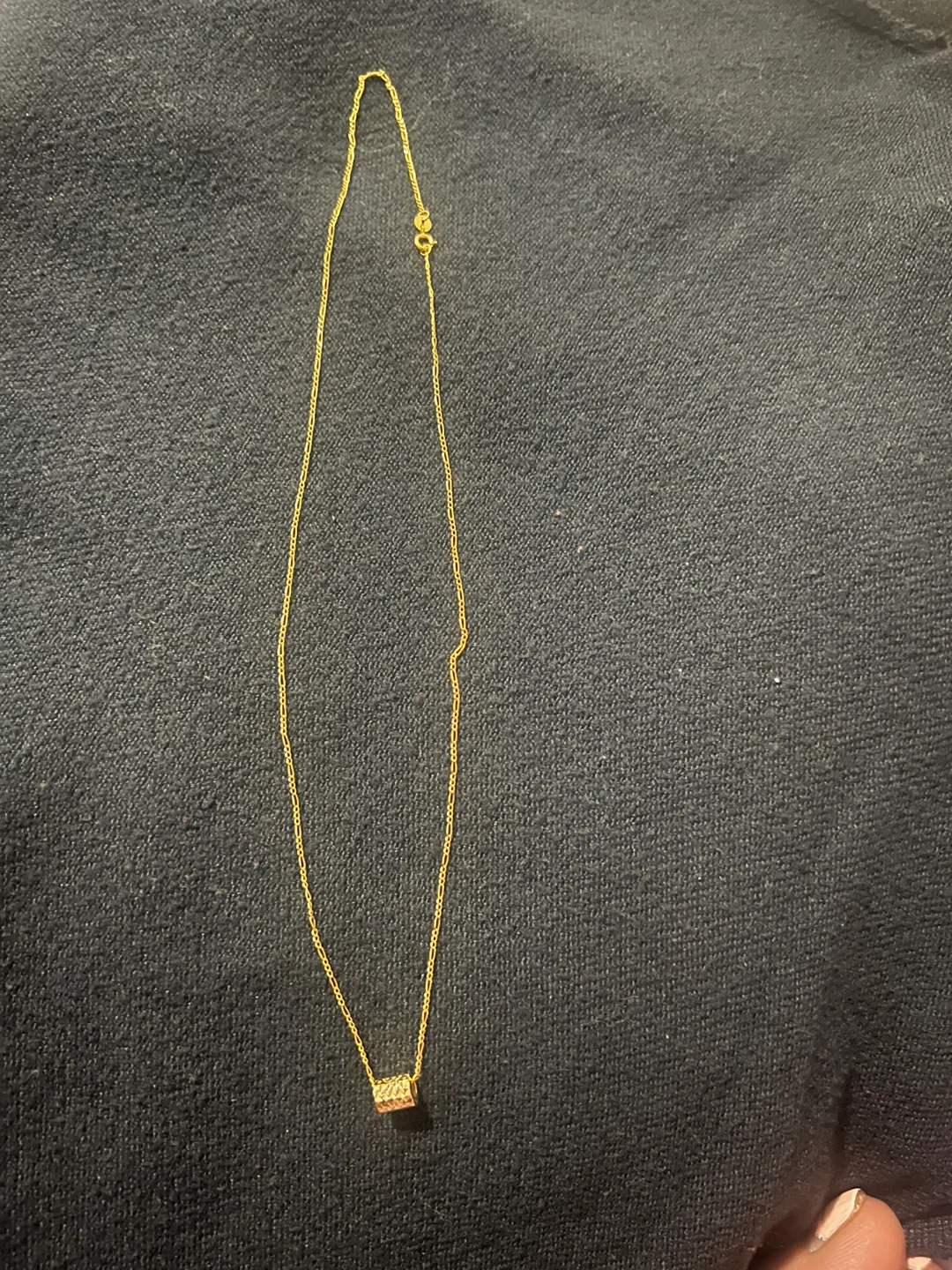 18k Saudi Gold with pendant