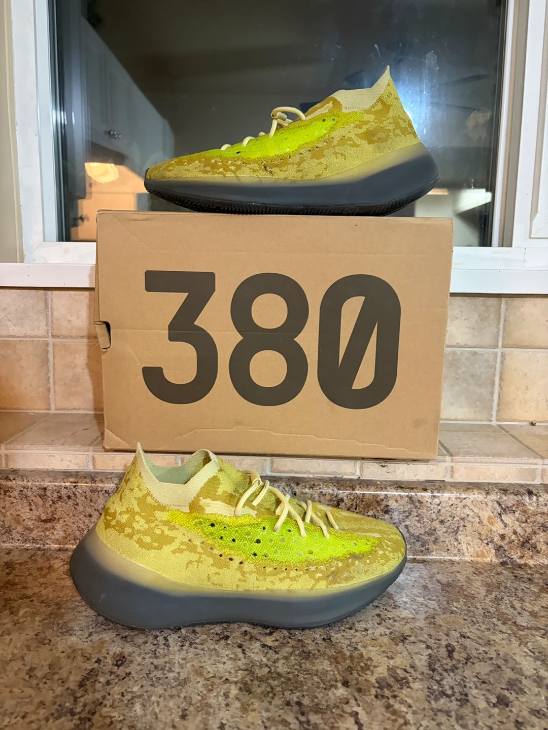 Adidas Yeezy Boost 380 "Alien Blue" Sneakers