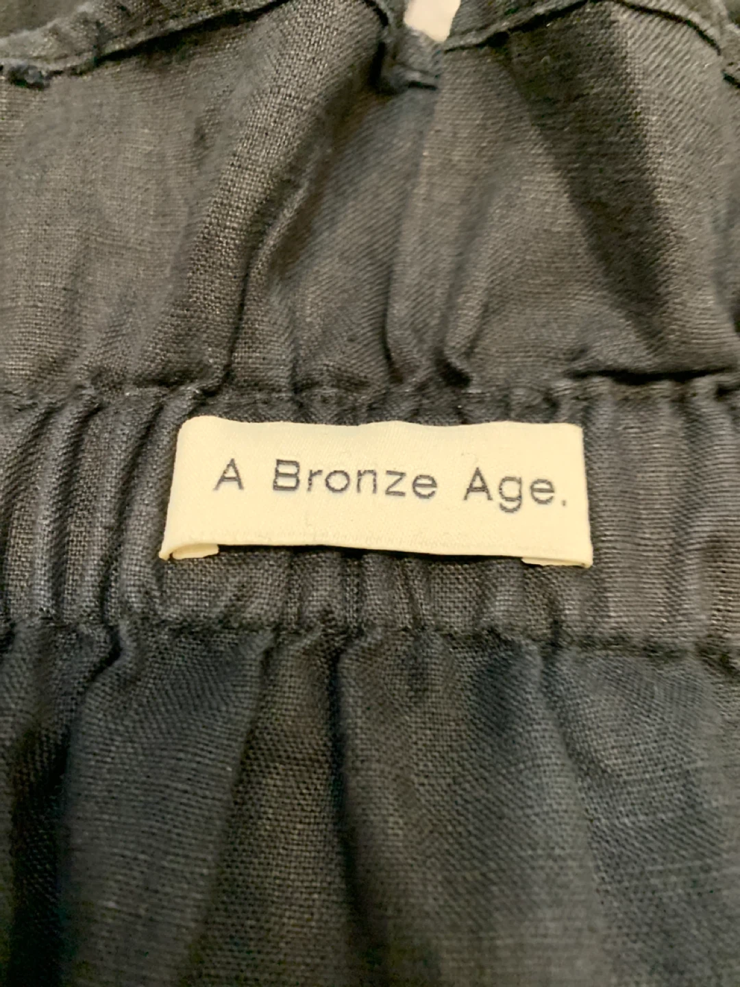 A Bronze Age. Black Maxi Dress 100% linen - photo 4