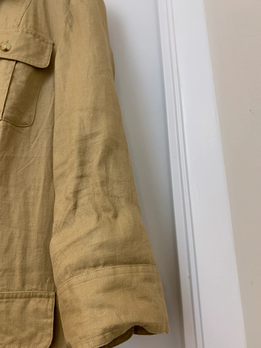Lauren Ralph Lauren Linen Shirt Dress Size 10 - photo 3