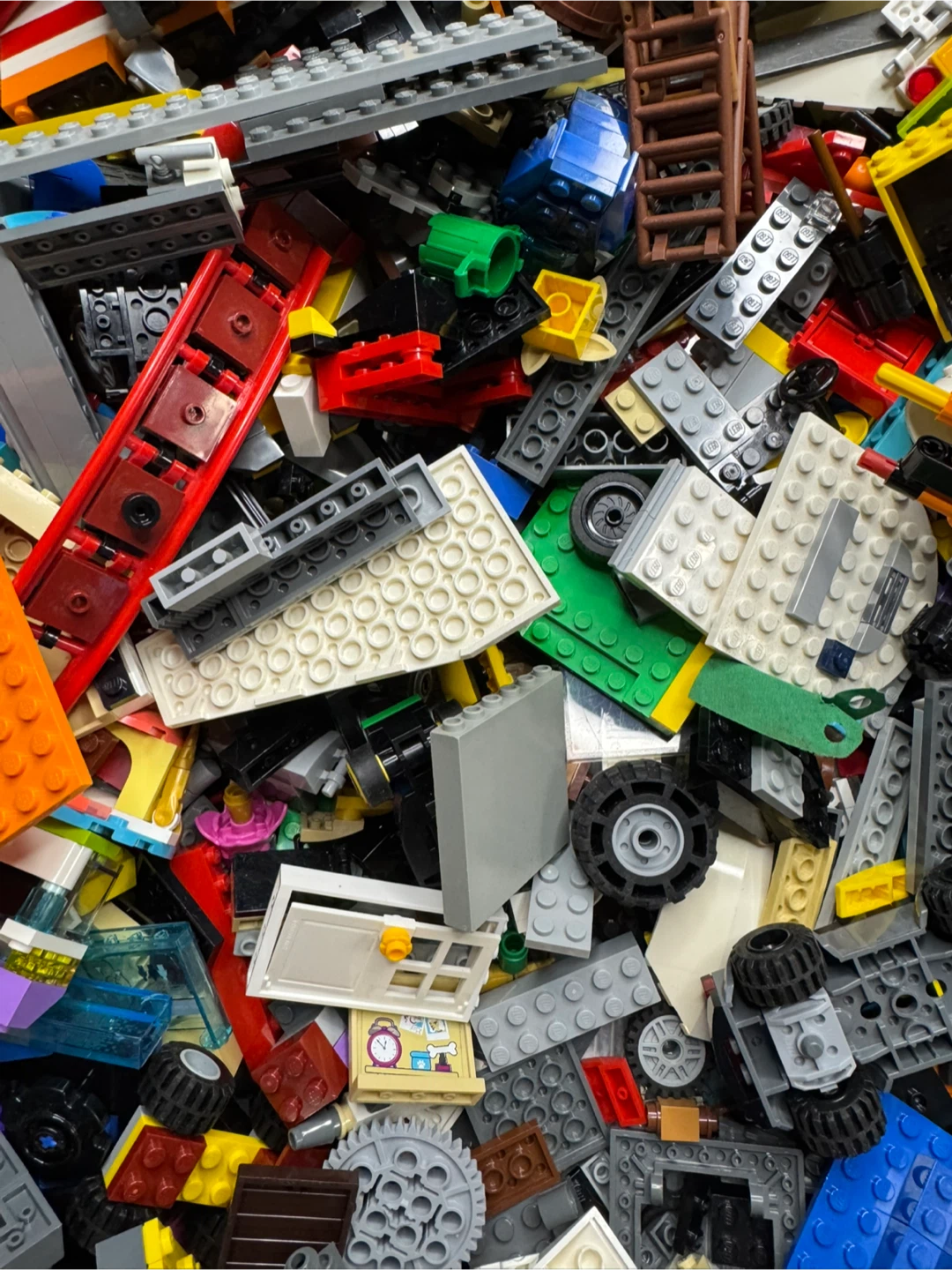 genuine LEGO 40lbs BULK PARTS LOT City Minifigure Marvel - photo 4