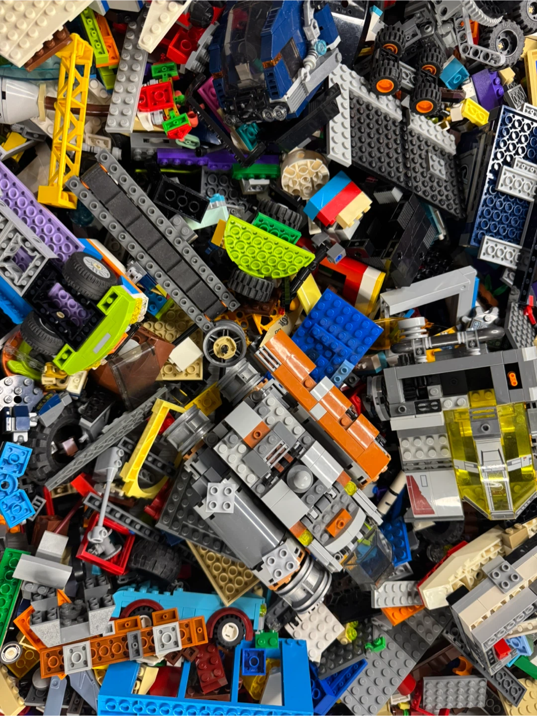 genuine LEGO 37lbs BULK PARTS LOT City Minifigure Marvel - photo 5