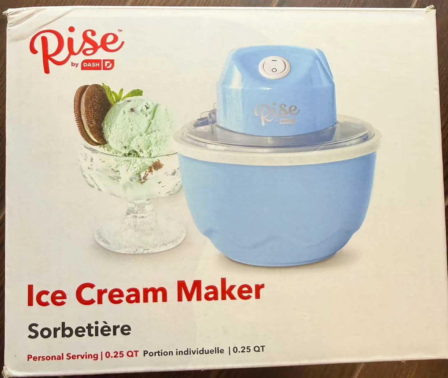 Rise by Dash Personal Ice Cream Maker 0.25 QT