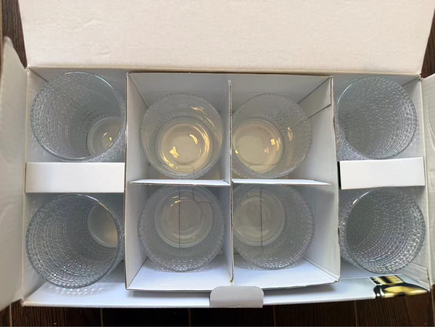 Halo 8-Piece Glassware Set - 4 Coolers & 4 Rocks Glasses - photo 2