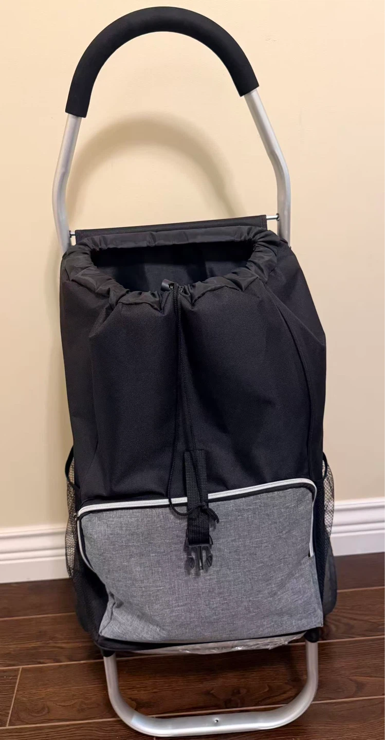 Rolling Shopping Cart with Handle