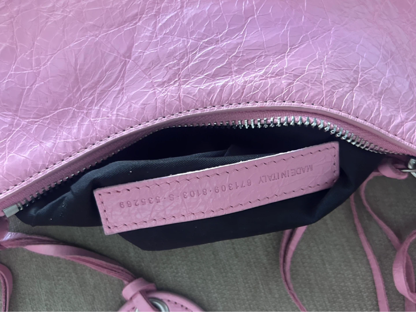Balenciaga Pink Leather Neo Classic City Mini Bag - photo 4