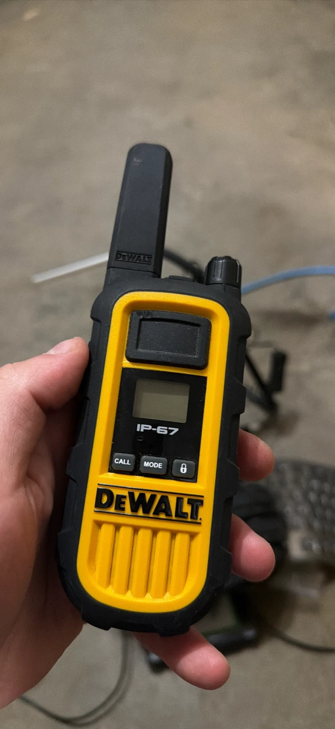 DEWALT IP-67 Two-Way Radio