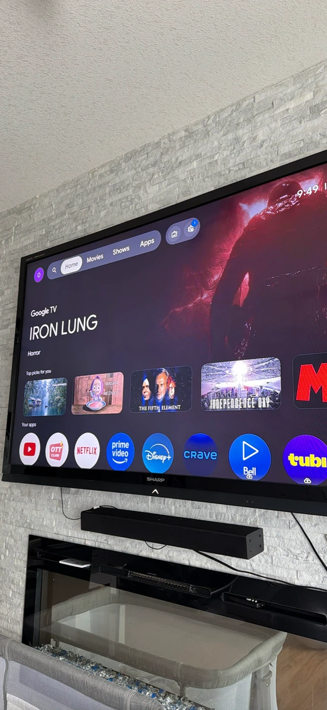 Sharp Aquos Quattron Smart TV