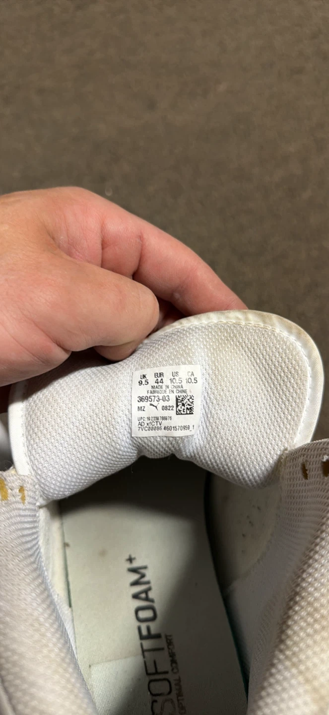 Puma White High Top Sneakers - photo 3