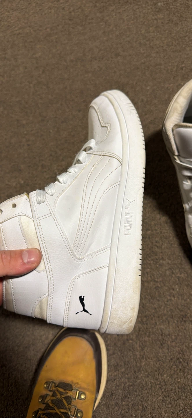 Puma White High Top Sneakers - photo 2