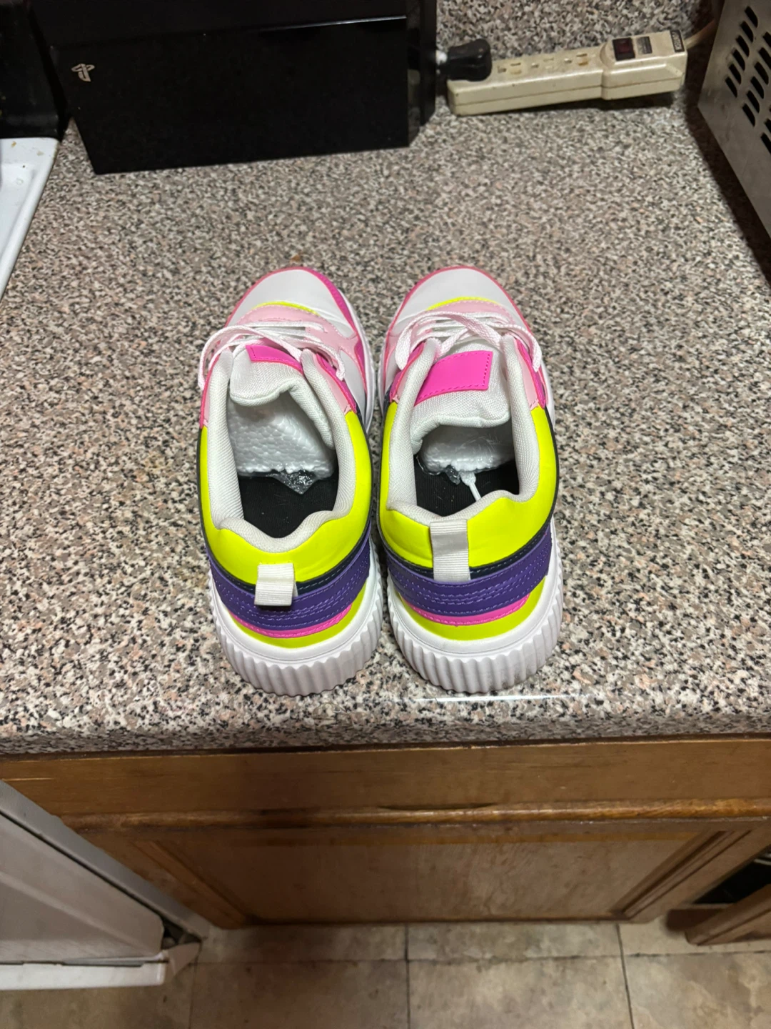 Women's Colorful Athletic Shoes - photo 4