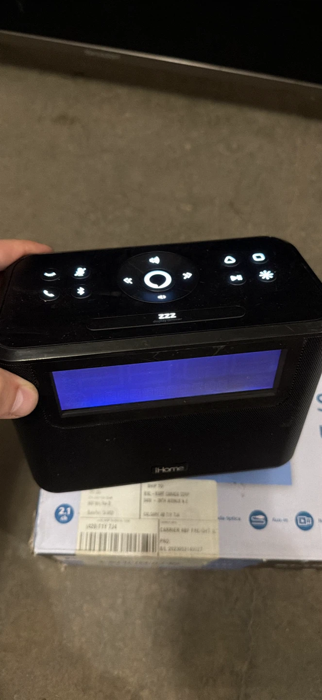 iHome Bluetooth Speaker Clock Radio