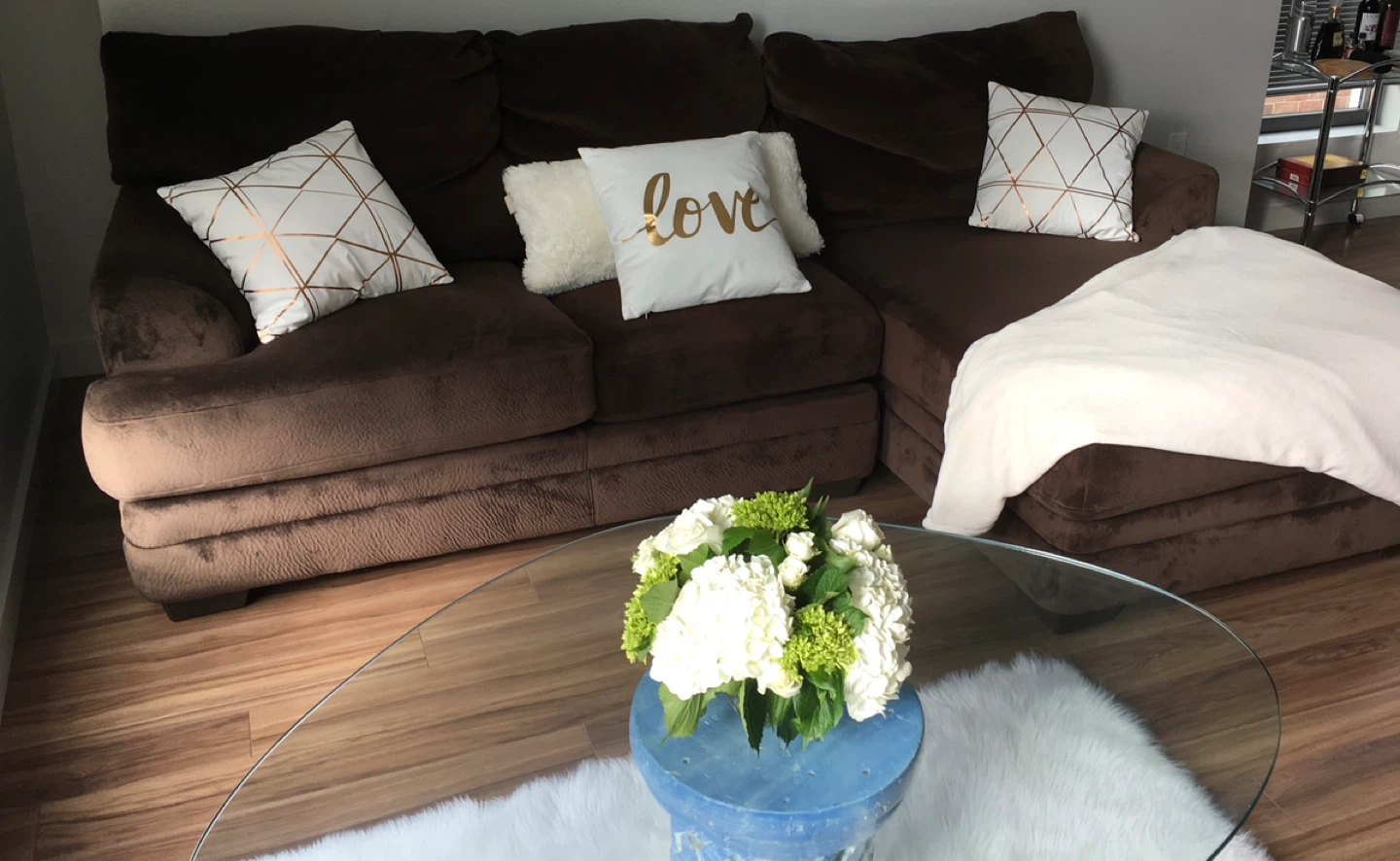 Glass coffee table - photo 2