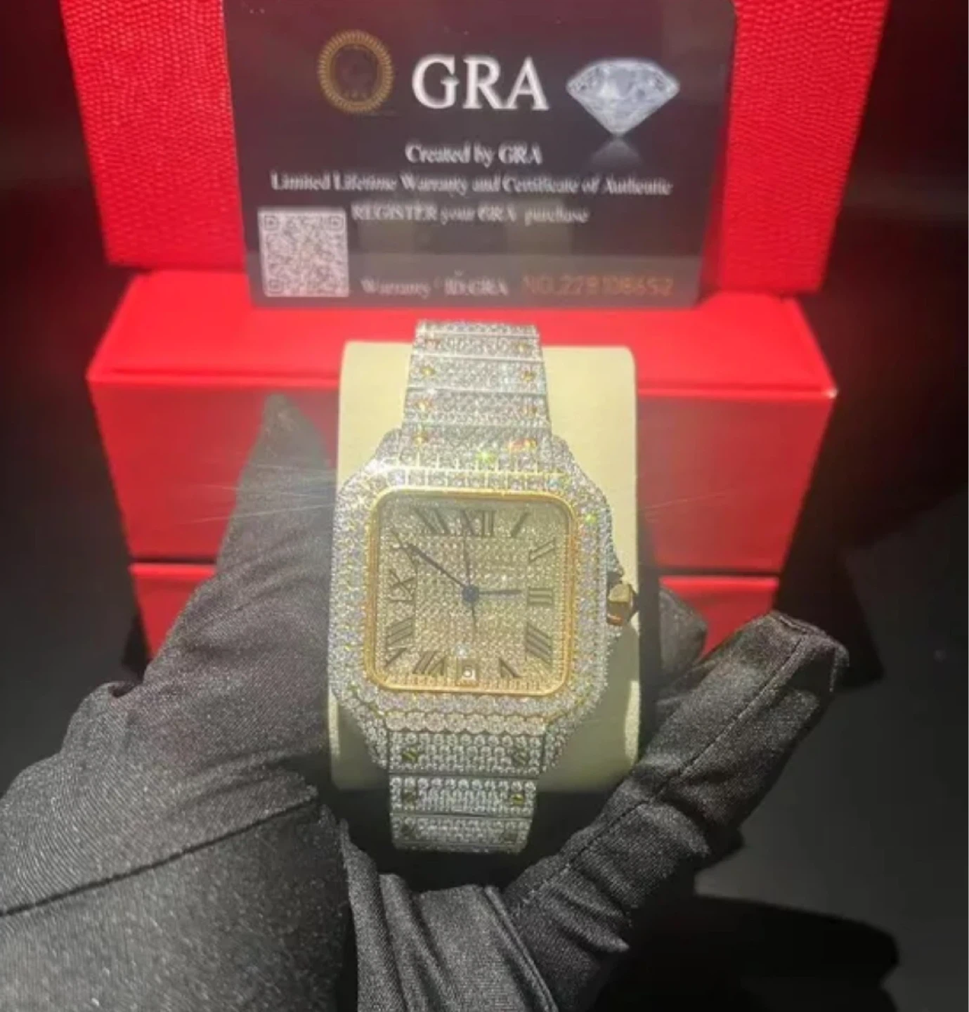 Moissanite Watch (LIMITED TIME SALE)