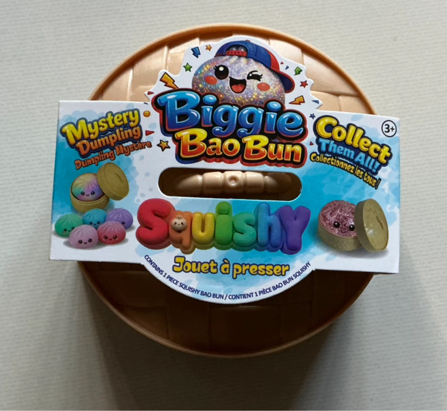 Biggie Bao Bun Mystery Dumpling Squishy Toy