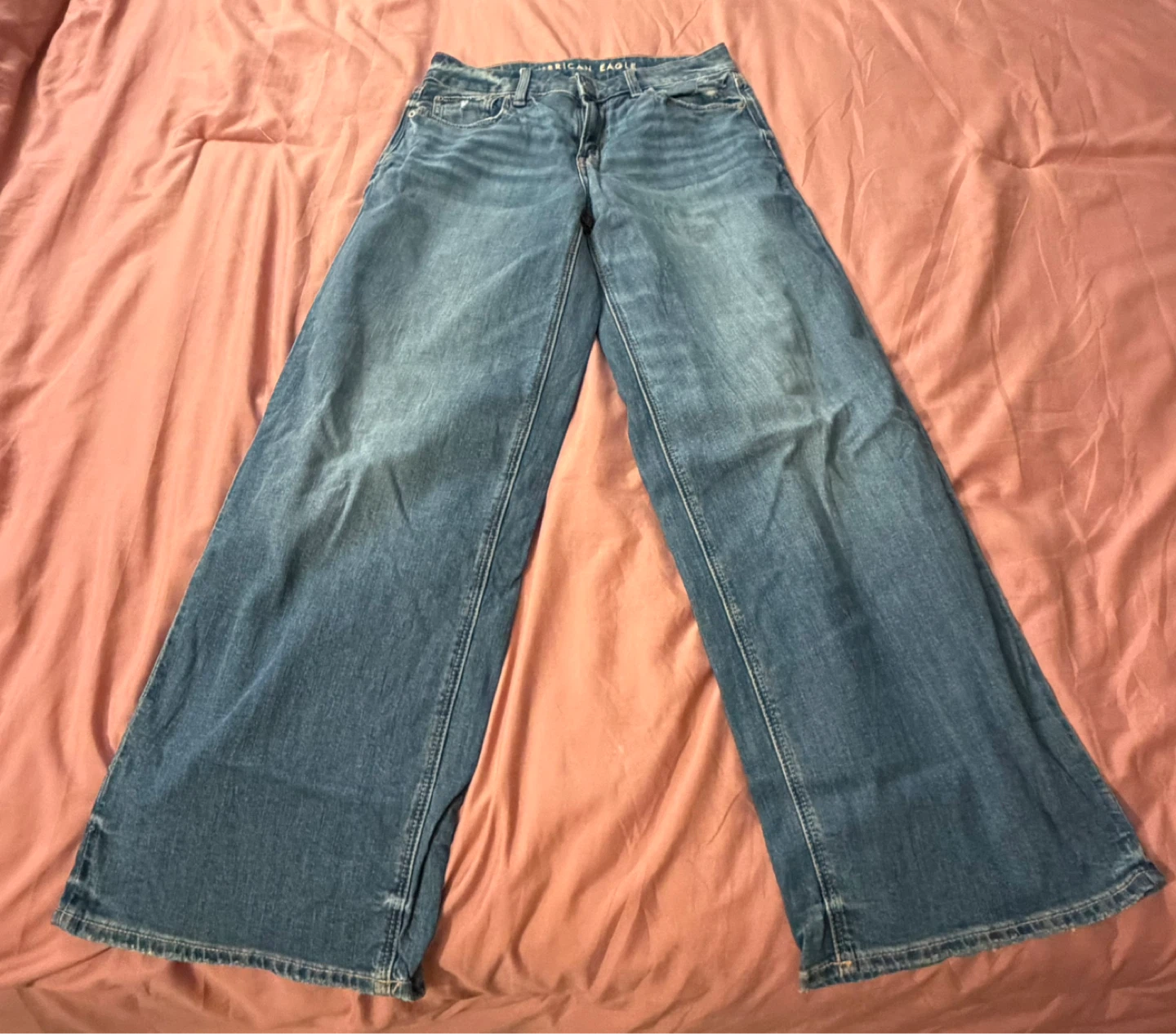 American Eagle Wide Leg Jeans - Size 2